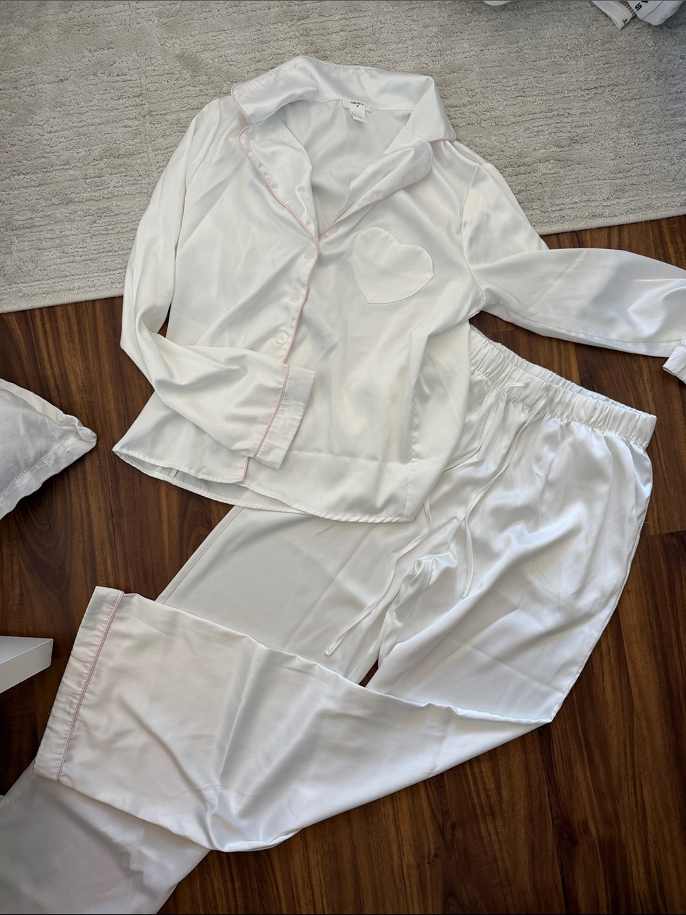 White pajamas